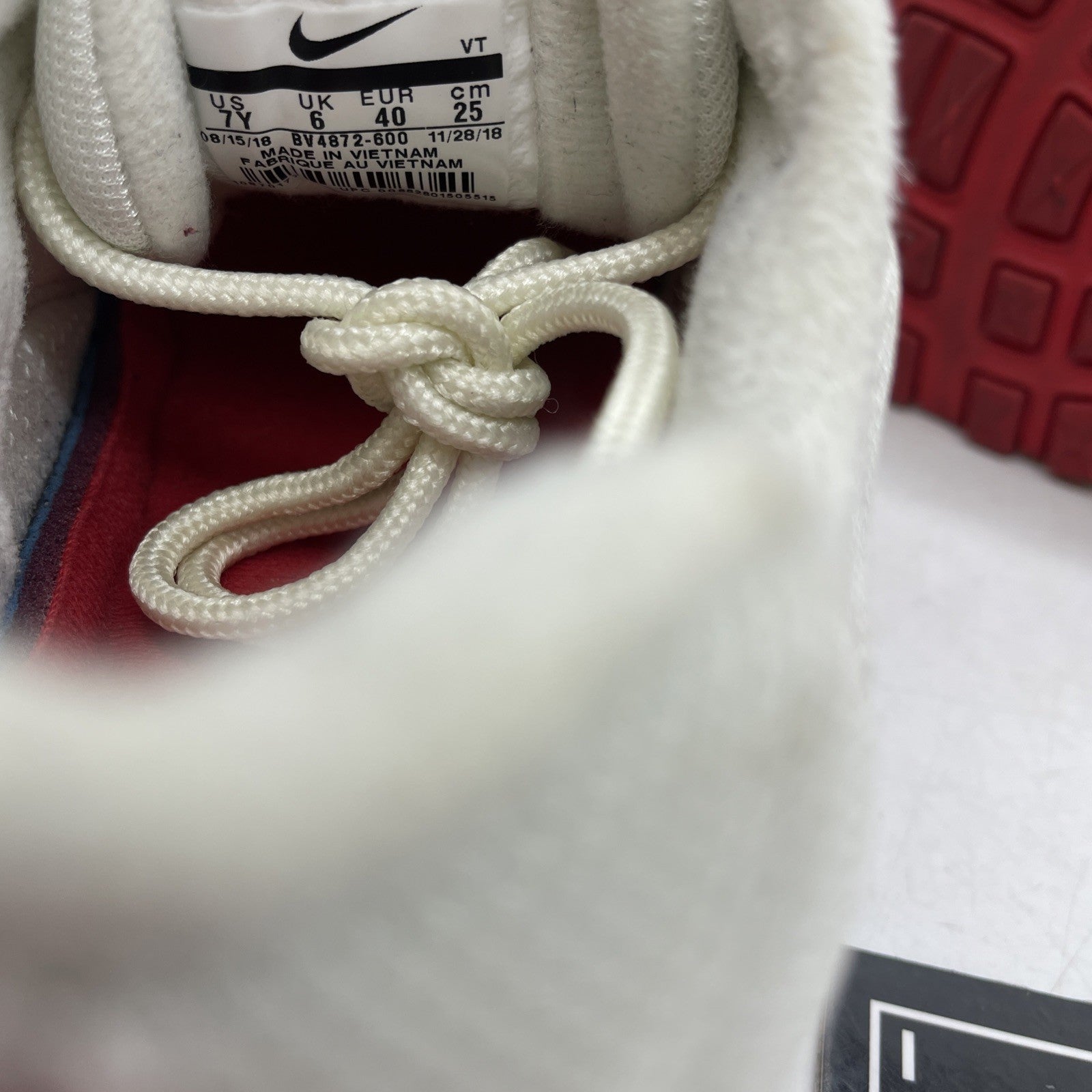 Size 7Y - Nike Air Max 98 'University Red' (640744-602)