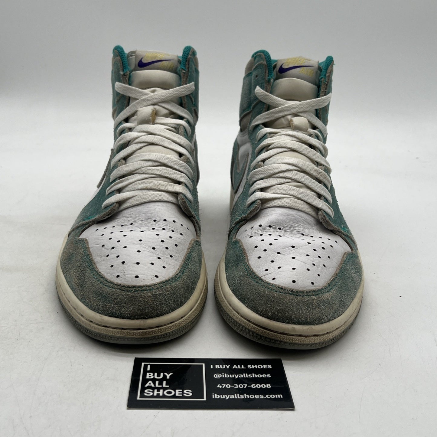Size 11.5 - Air Jordan 1 Retro OG High Turbo Green (555088-311)