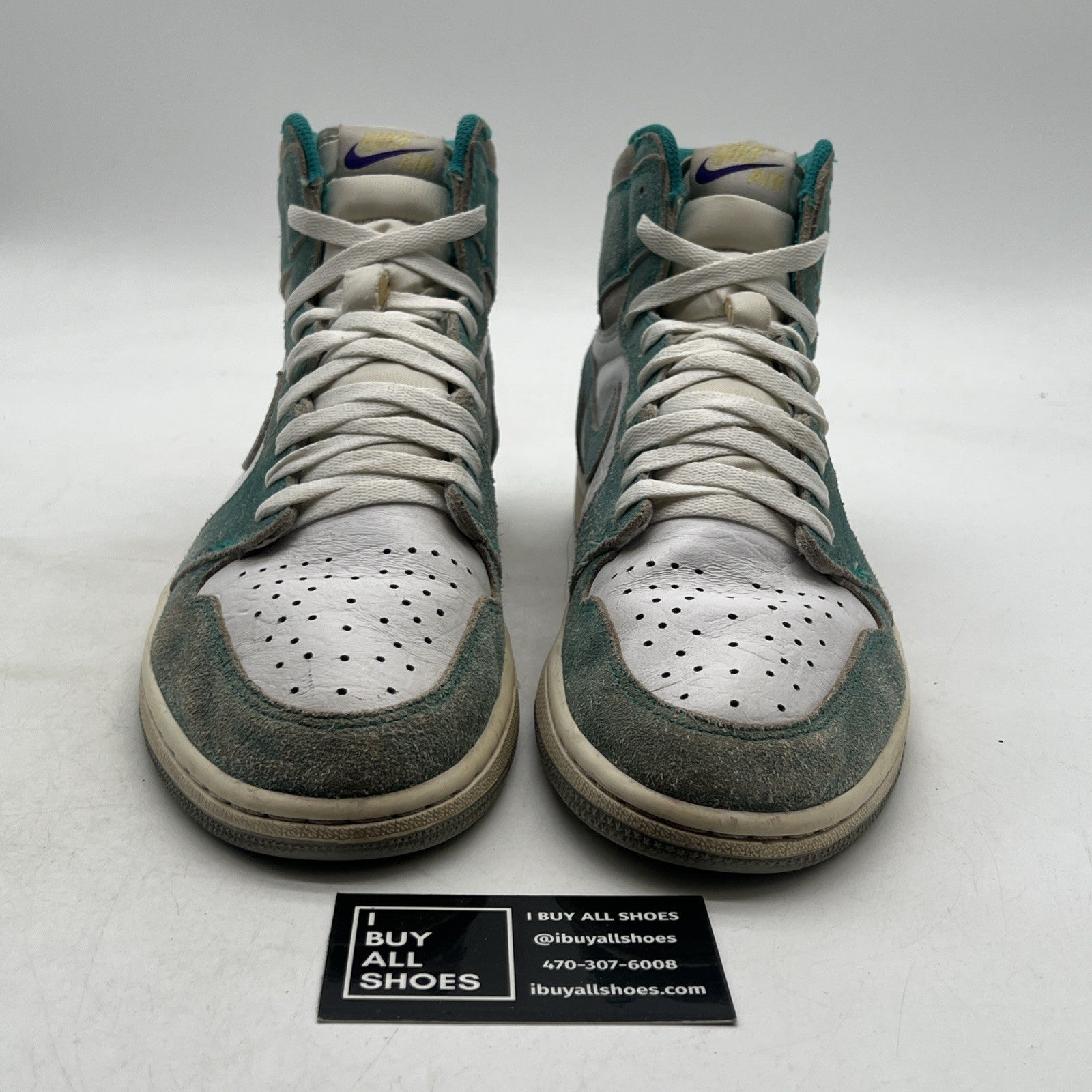 Size 11.5 - Air Jordan 1 Retro OG High Turbo Green (555088-311)