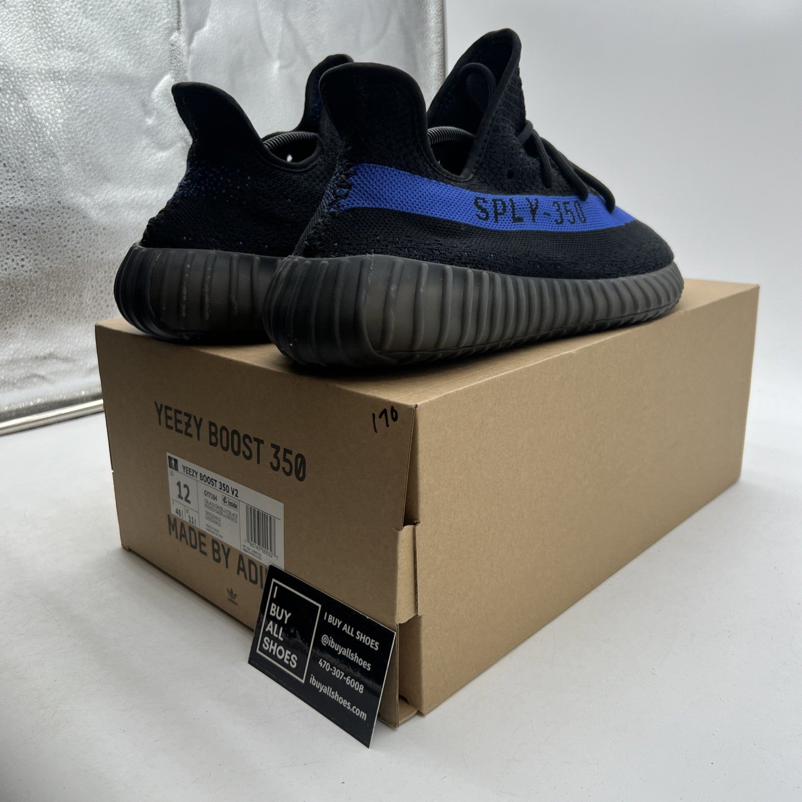 Size 12 - adidas Yeezy Boost 350 V2 Low Dazzling Blue (GY7164)