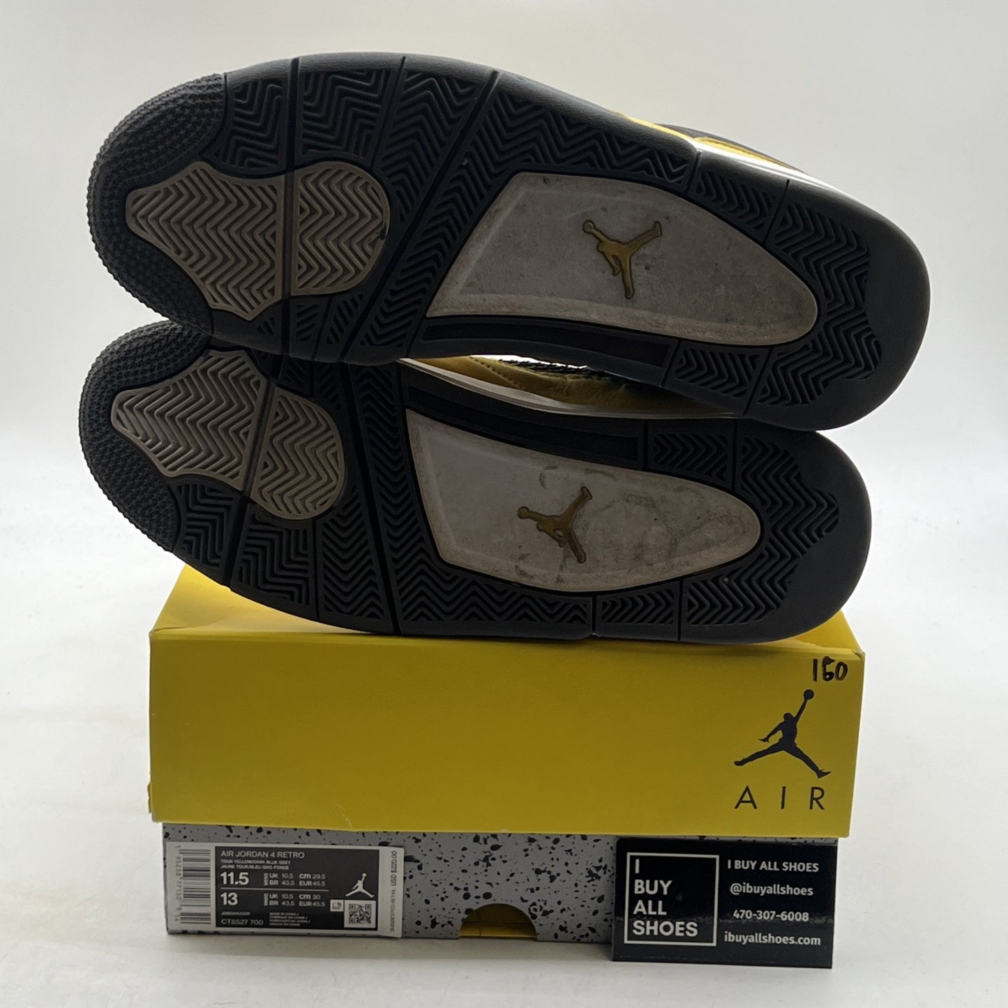 Size 11.5 - Air Jordan 4 Retro Mid Lightning (CT8527-700)