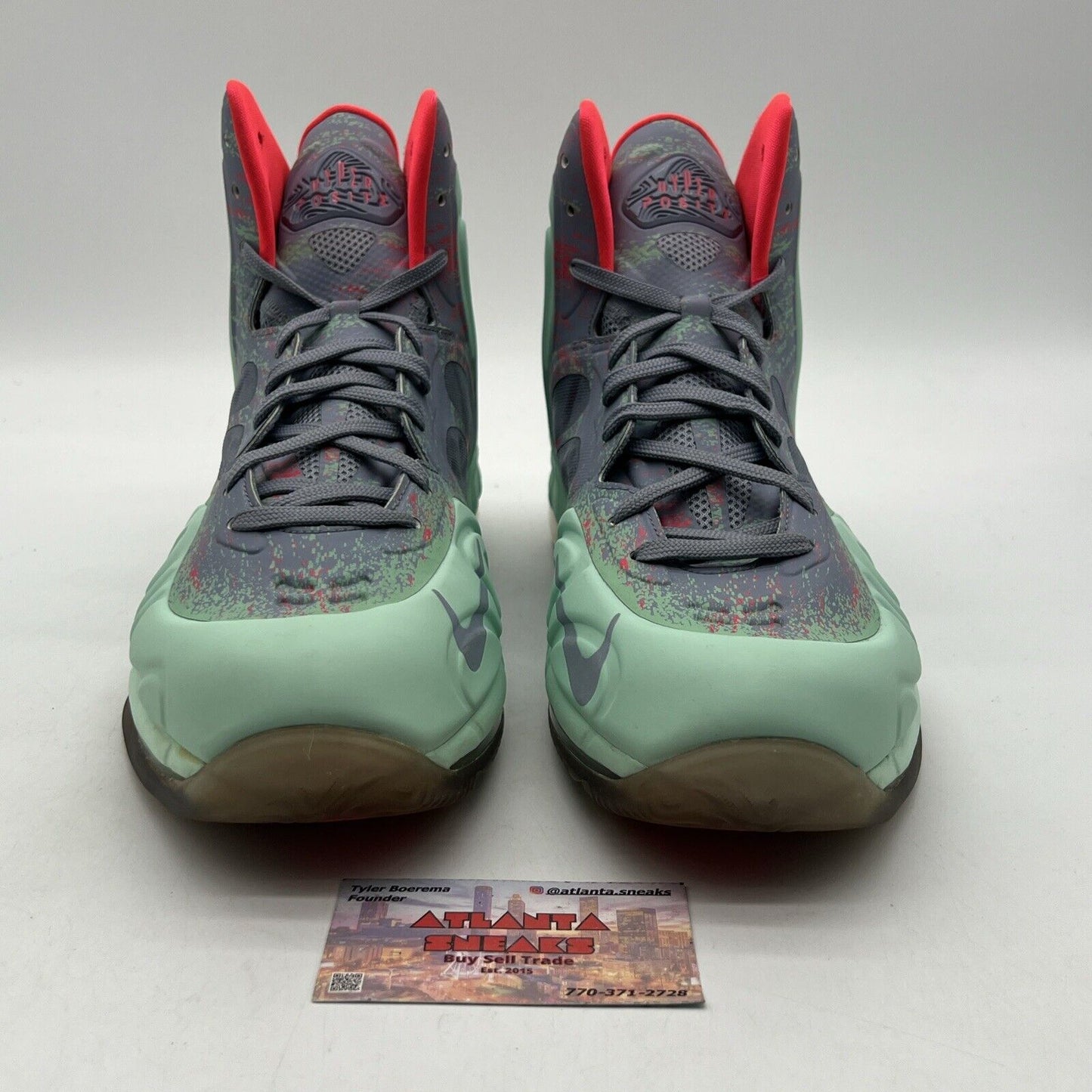 Size 13 - Nike Air Max Hyperposite Rajon Rondo Grey Aqua (524862-302)