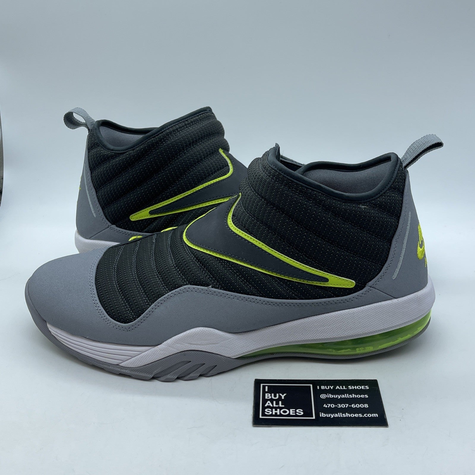 Size 13 - Nike Air Max Shake Evolve NDESTRUKT Grey Suede Leather (511494-001)