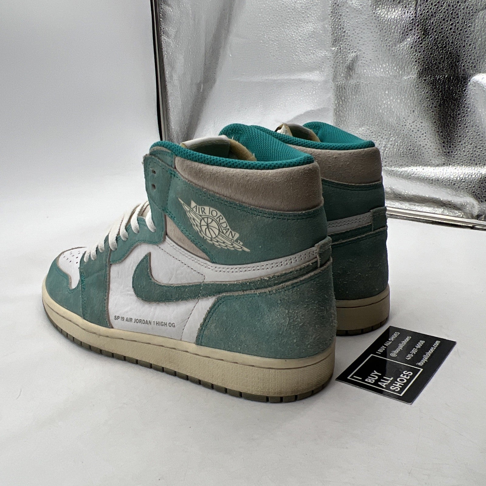 Size 10 - Air Jordan 1 Retro OG High Turbo Green (555088-311)