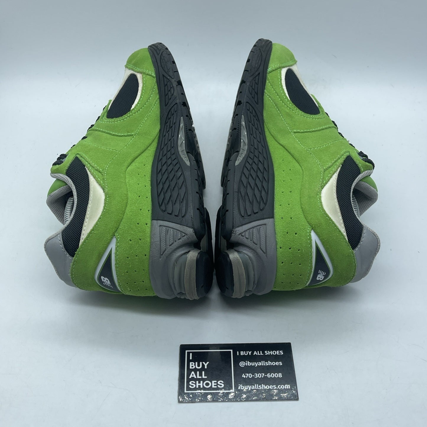 Size 10.5 - New Balance 2002R Good Vibes Pack - Green Apple Suede (M2002RGZ)