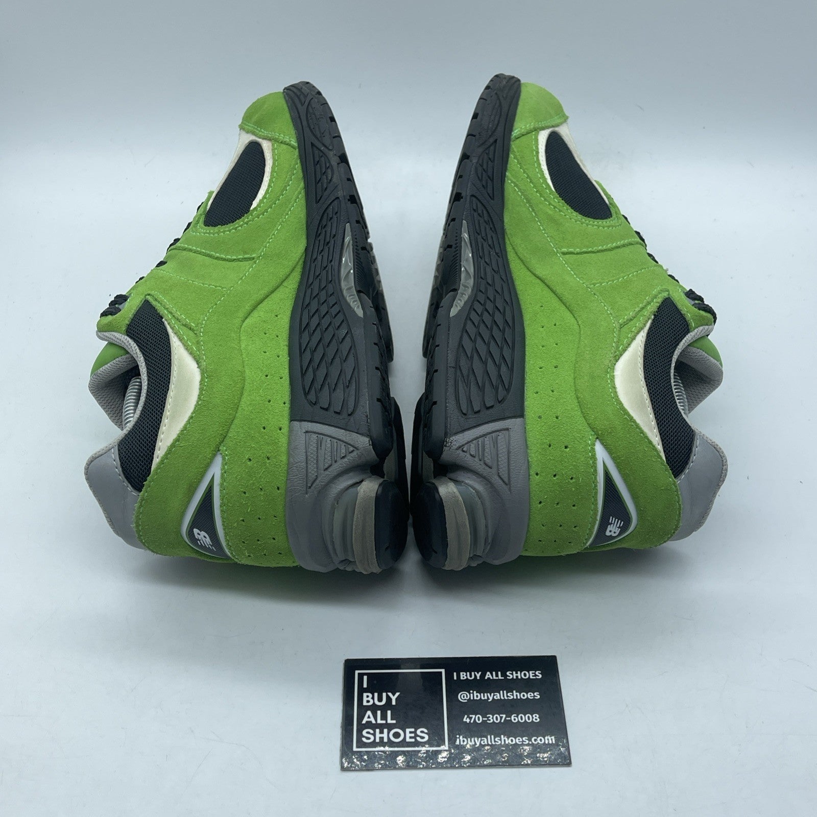 Size 10.5 - New Balance 2002R Good Vibes Pack - Green Apple Suede (M2002RGZ)