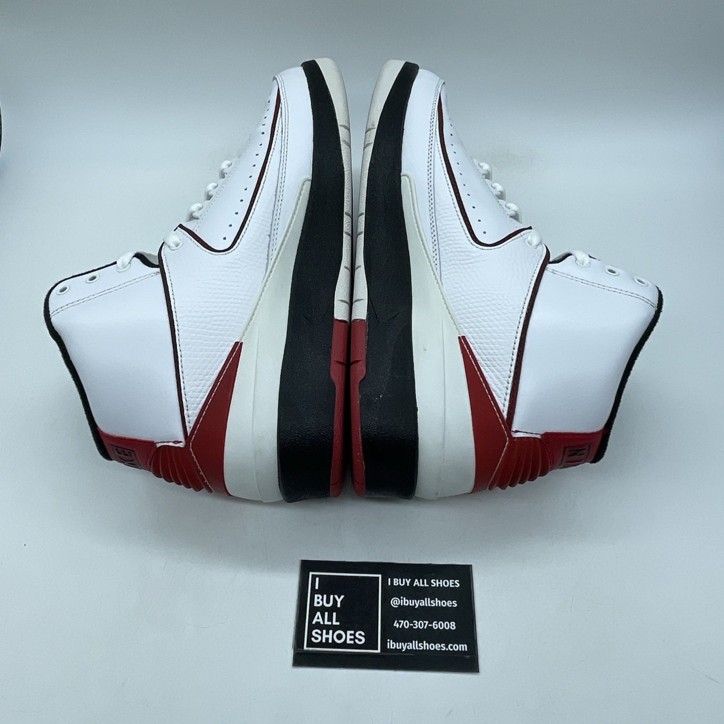 Size 9 - Air Jordan 2 Retro QF 2010 Varsity Red White Leather (395709-101)