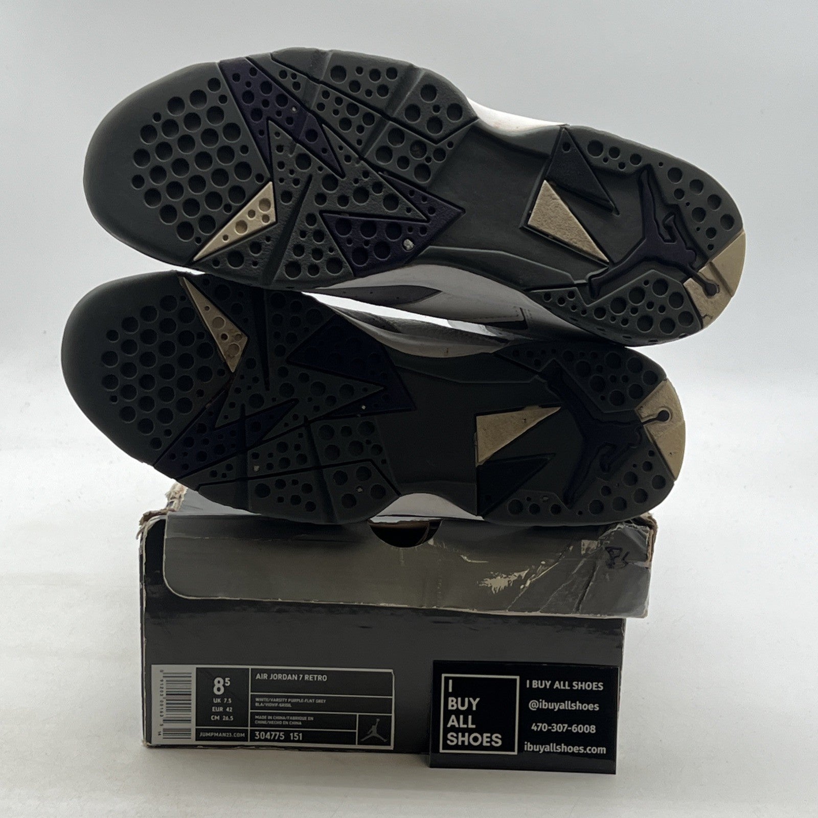 Size 8.5 - Air Jordan 7 Retro Flint (304775-151)