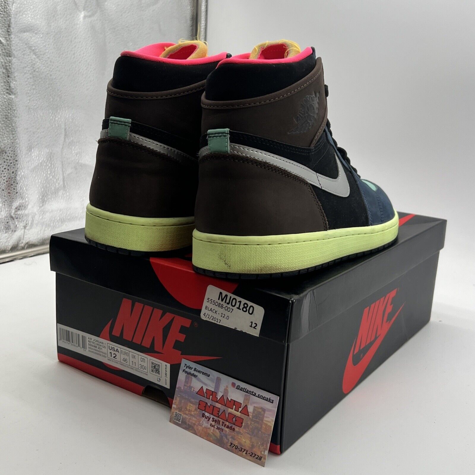 Size 12 - Air Jordan 1 Retro High Tokyo Bio Hack (555088-201)