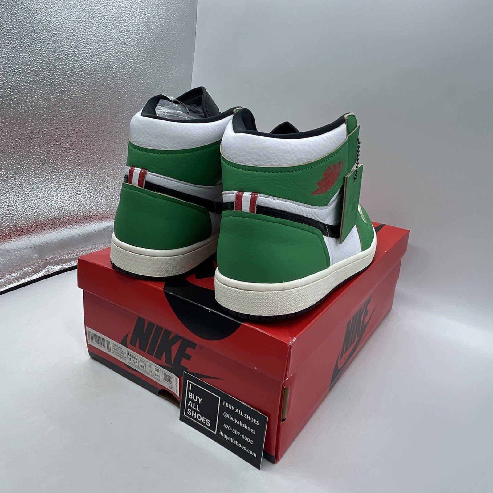 Size 11.5W - Air Jordan 1 Retro OG High Lucky Green (DB4612-300)