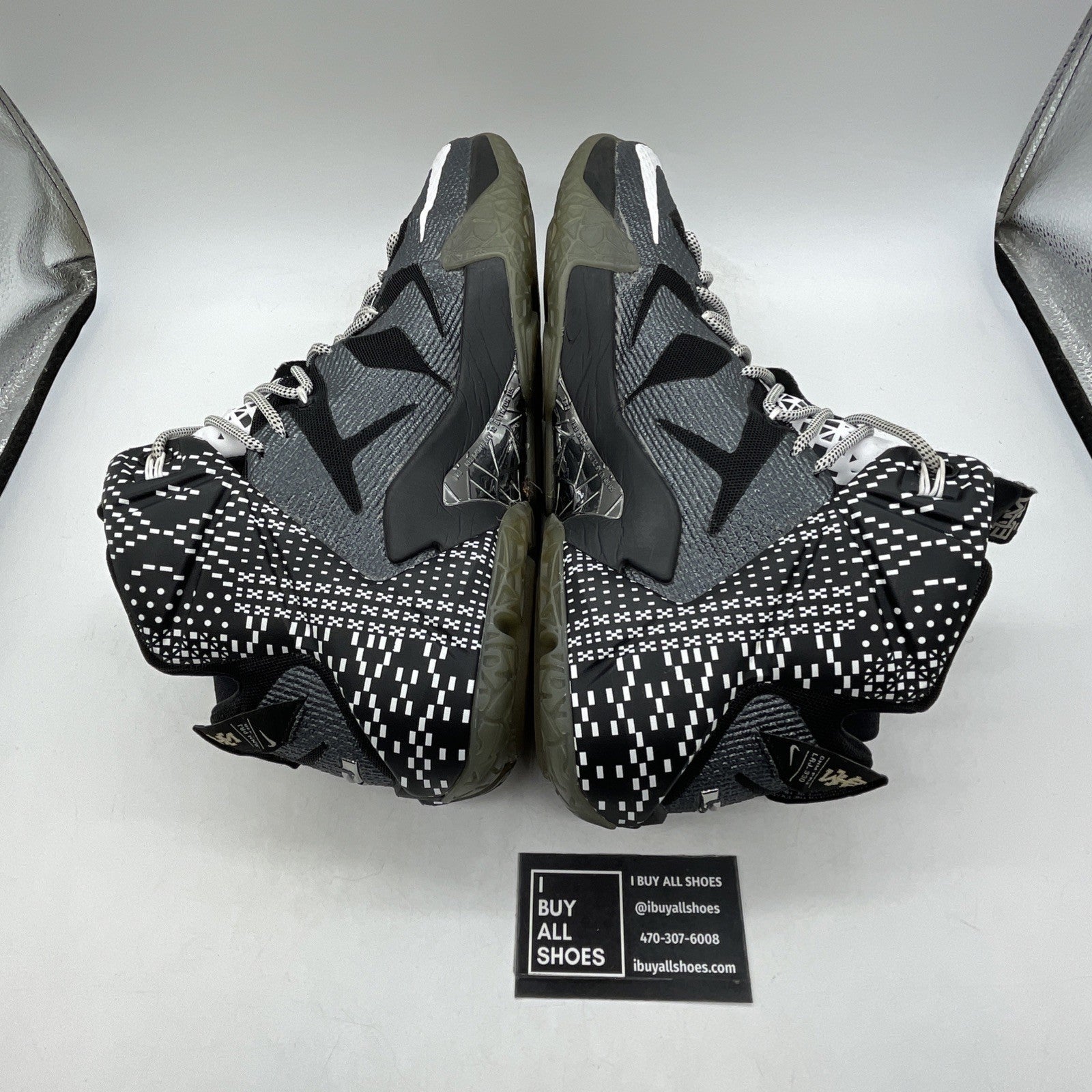 Size 14 - Nike LeBron 12 BHM (718825-001)