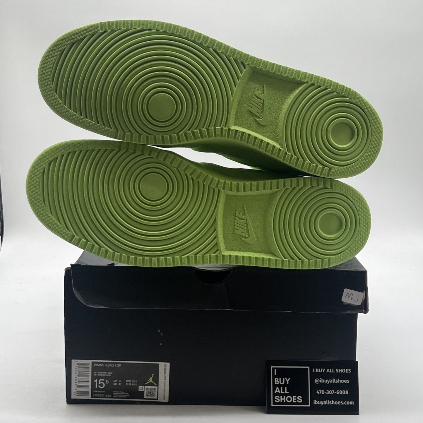 Size 15.5 - Billie Eilish x Air Jordan 1 KO Volt W (DN2857-330)