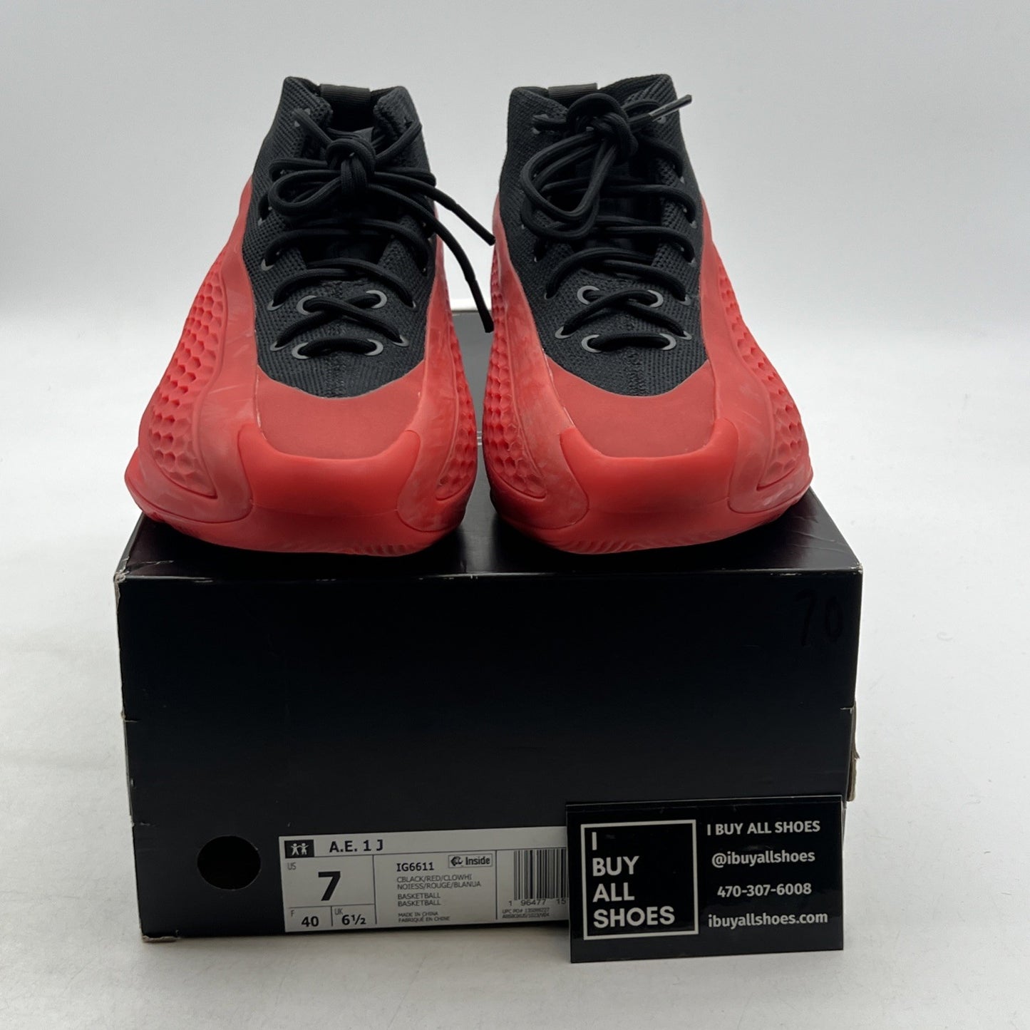 Size 7 - Adidas AE 1 Pure Ruby (IG6611)