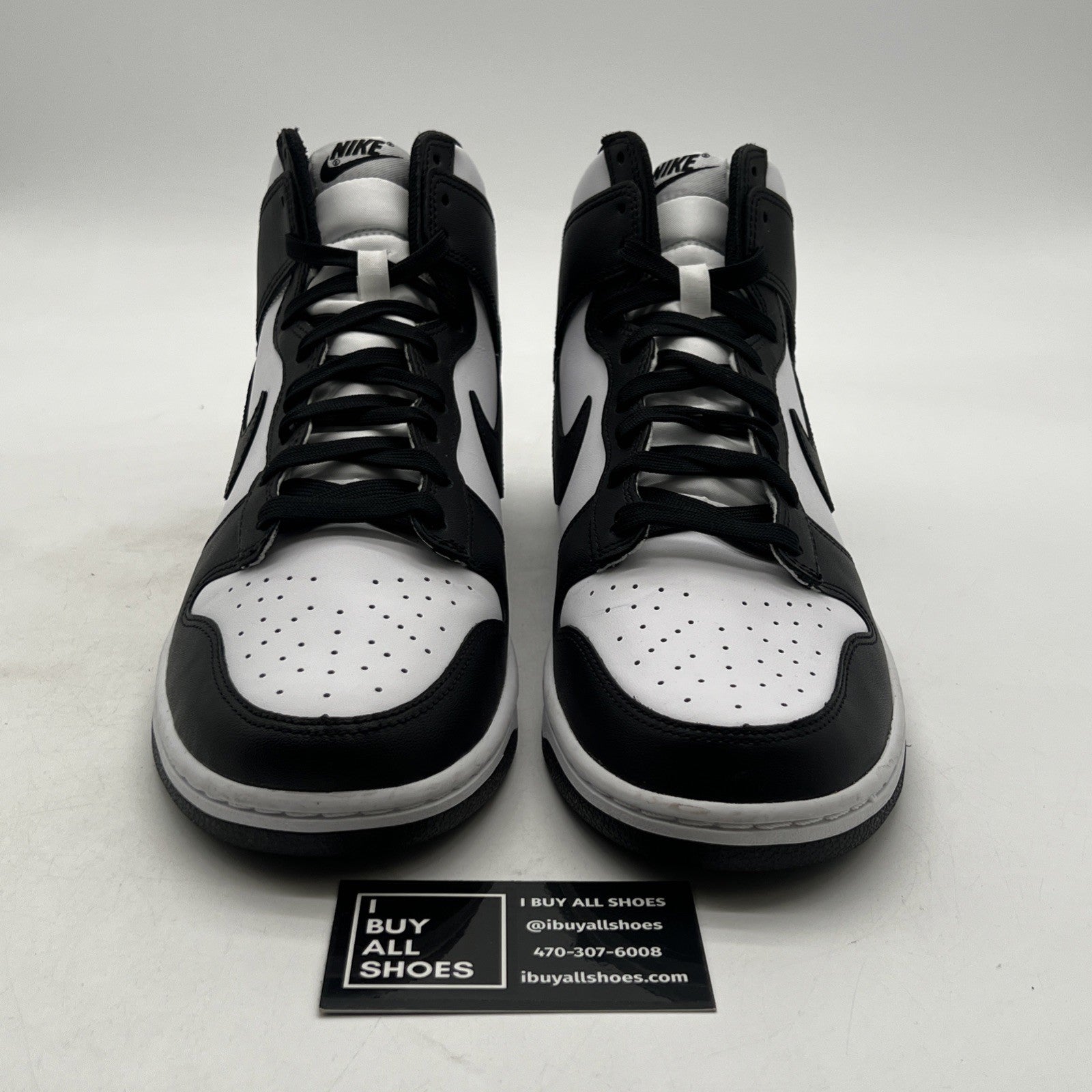 Size 11 - Nike Dunk High Black White (DD1399-105)