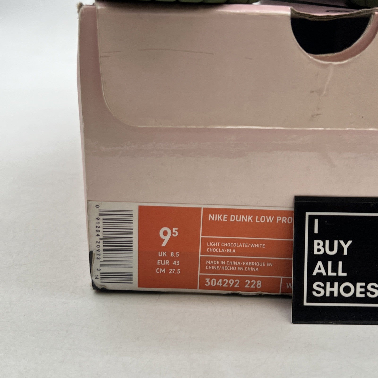 Size 9.5 - Nike Dunk Pro SB Low Oompa Loompa (304292-228)