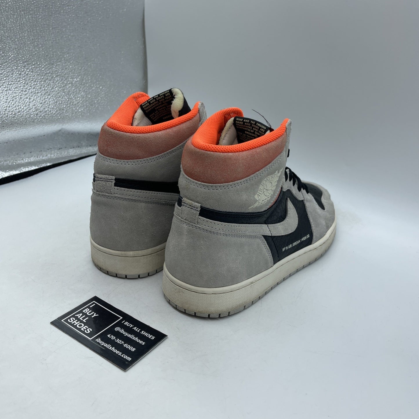 Size 13 - Air Jordan 1 Retro OG High Neutral Grey (555088-018)