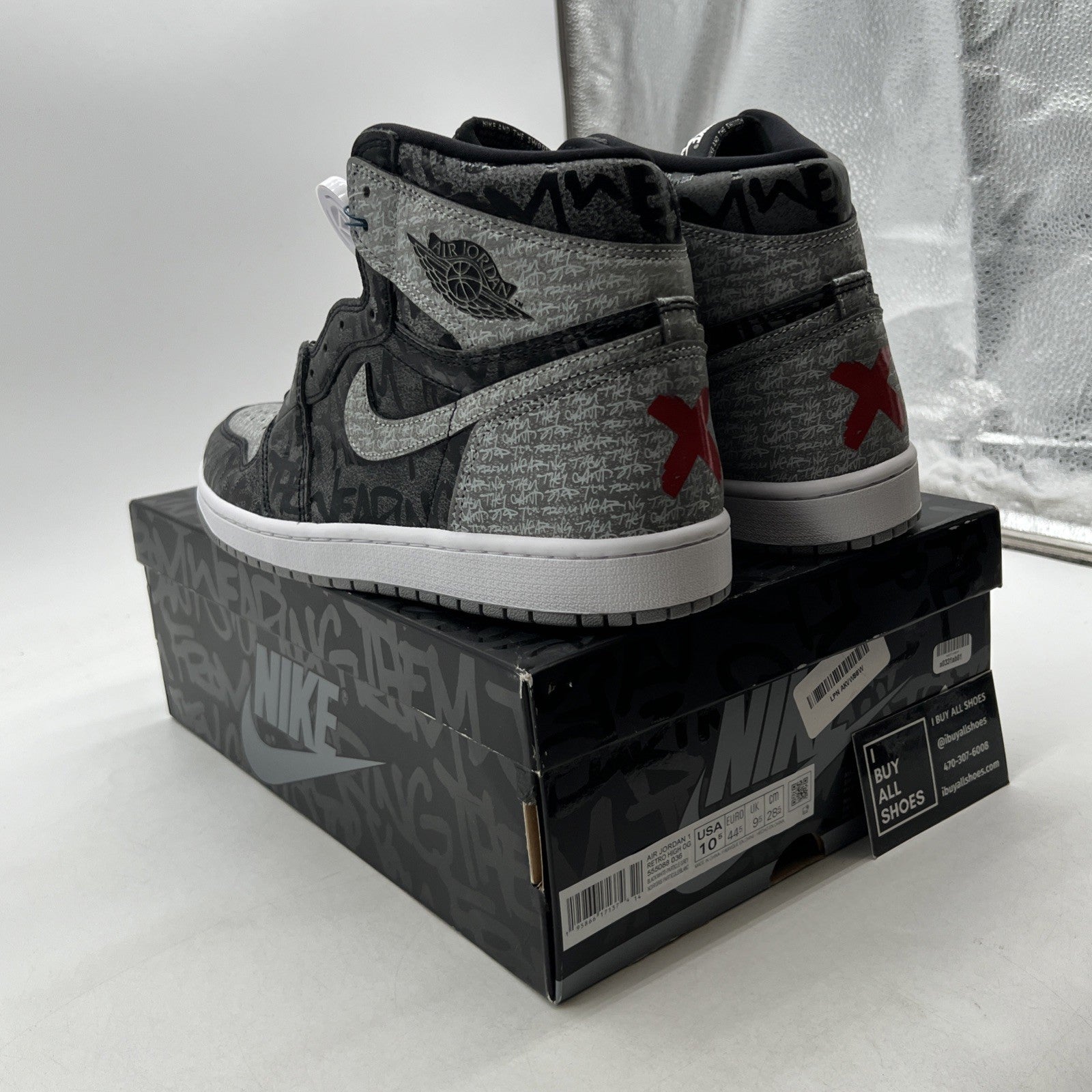 Size 10.5 - Air Jordan 1 OG High Rebellionaire (555088-036)