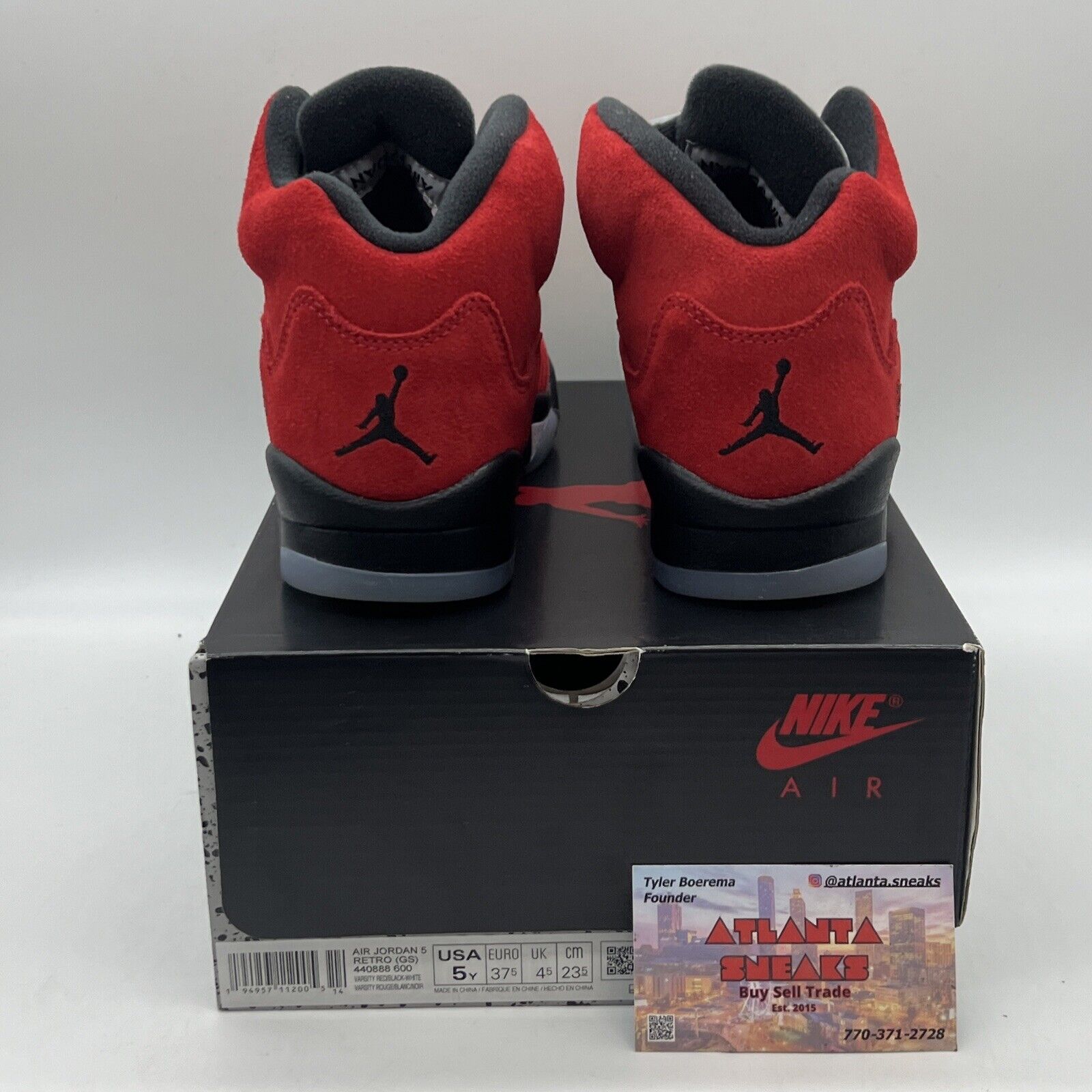 Size 5 - Jordan 5 Retro Mid Raging Bull Brand New Og All