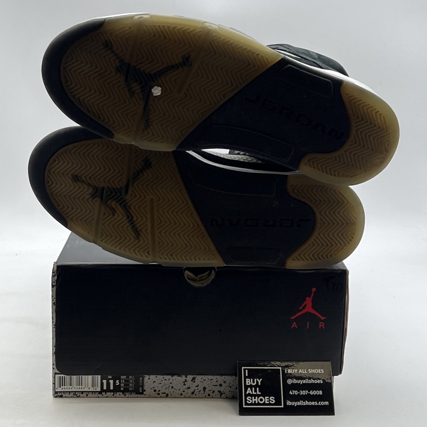 Size 11.5 - Air Jordan 5 Retro 2013 Oreo (136027-035)