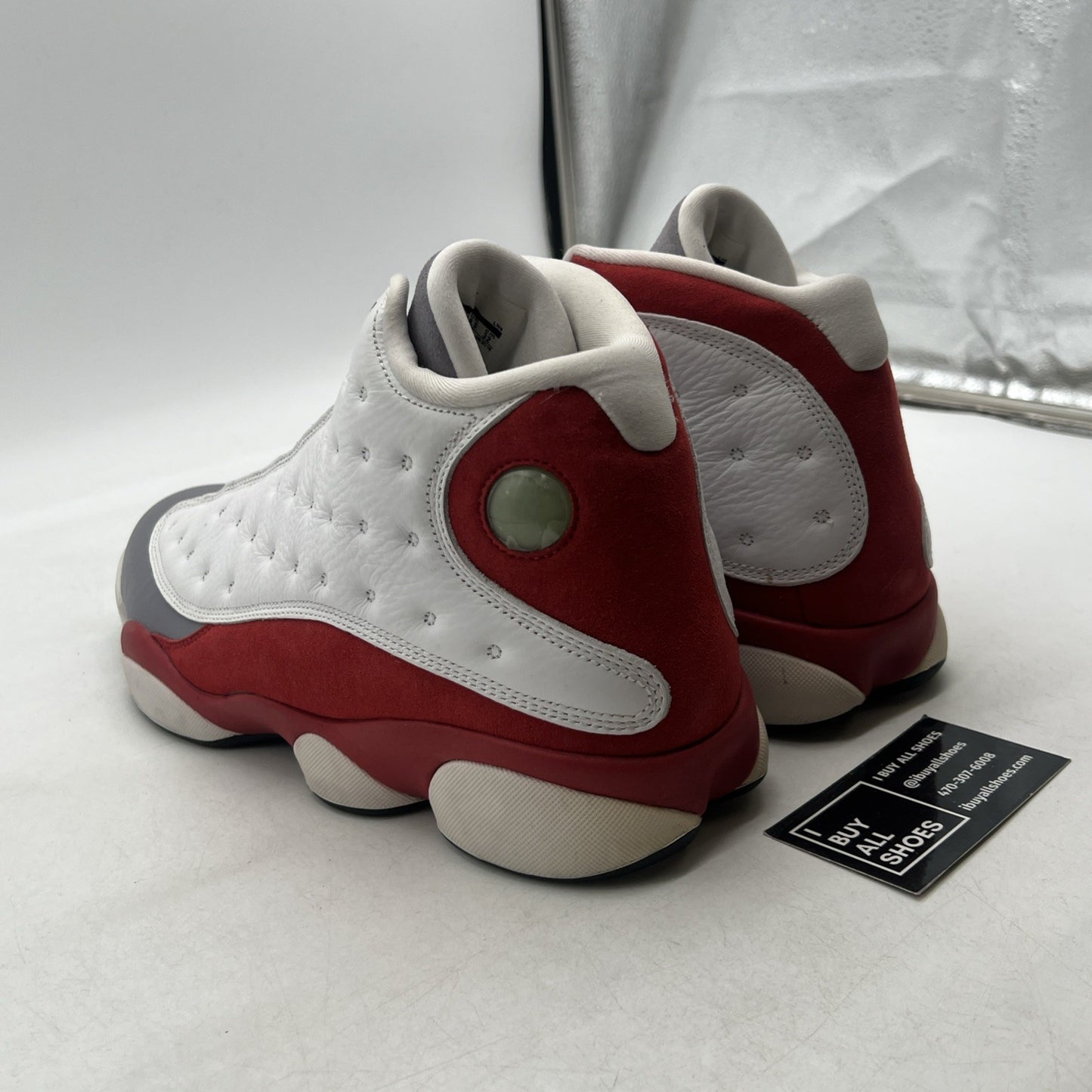 Size 14 - Air Jordan 13 Retro 2014 Grey Toe (414571-126)