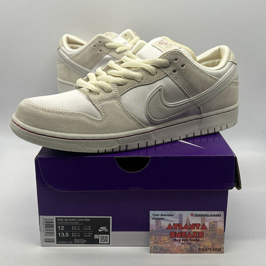 Size 12 - Nike Dunk Premium SB Low City of Love Collection - Coconut Milk