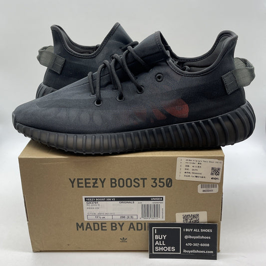 Size 12 - adidas Yeezy Boost 350 V2 Mono Cinder Black (GX3791)