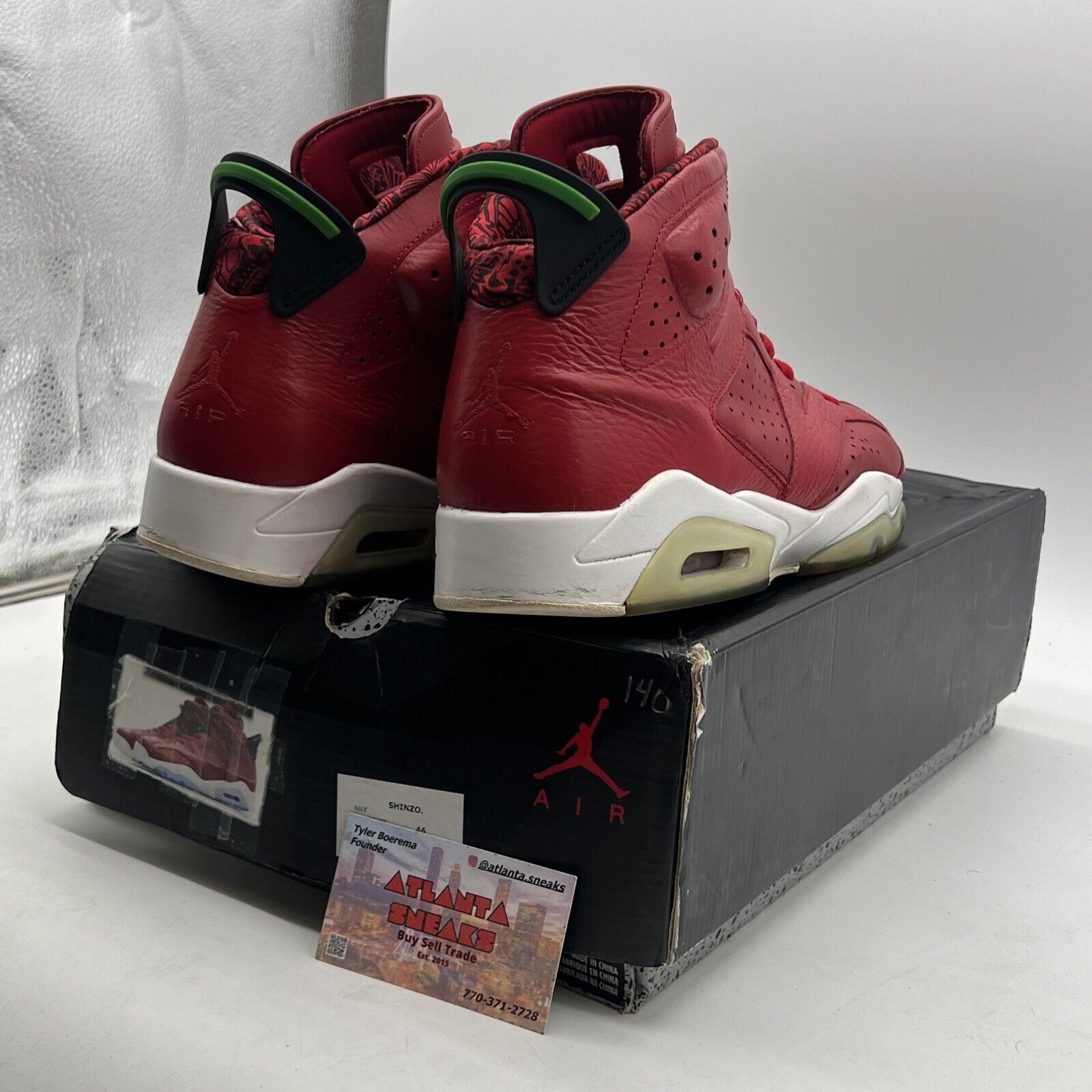 Size 12 - Air Jordan 6 Spizike History of Jordan (694091-625)