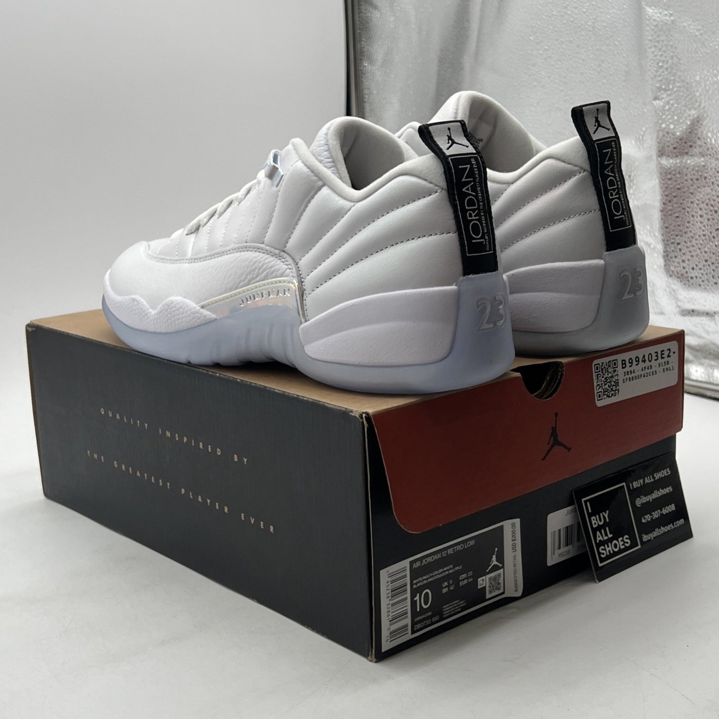 Size 10 - Air Jordan 12 Retro Low Easter (DB0733-190)
