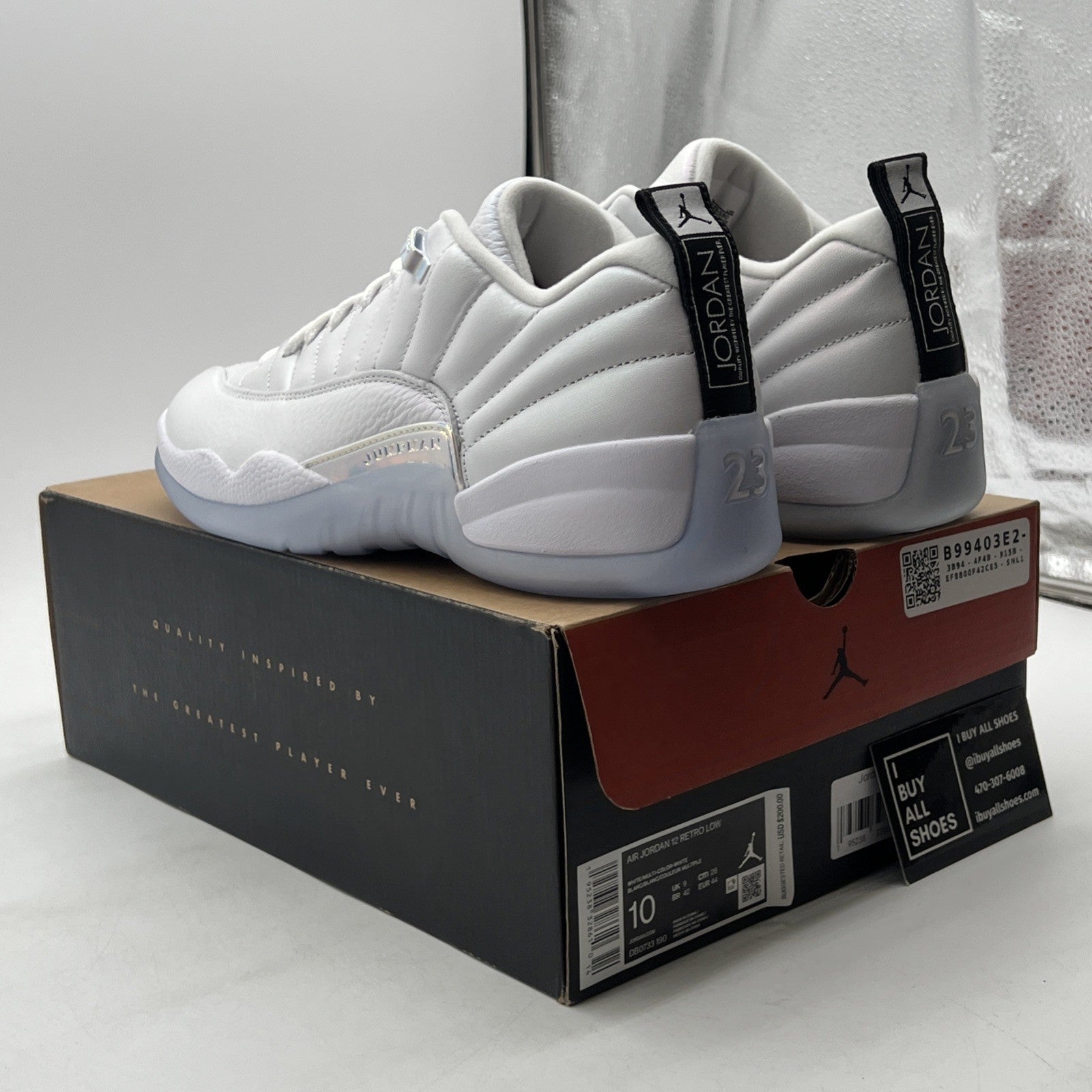 Size 10 - Air Jordan 12 Retro Low Easter (DB0733-190)
