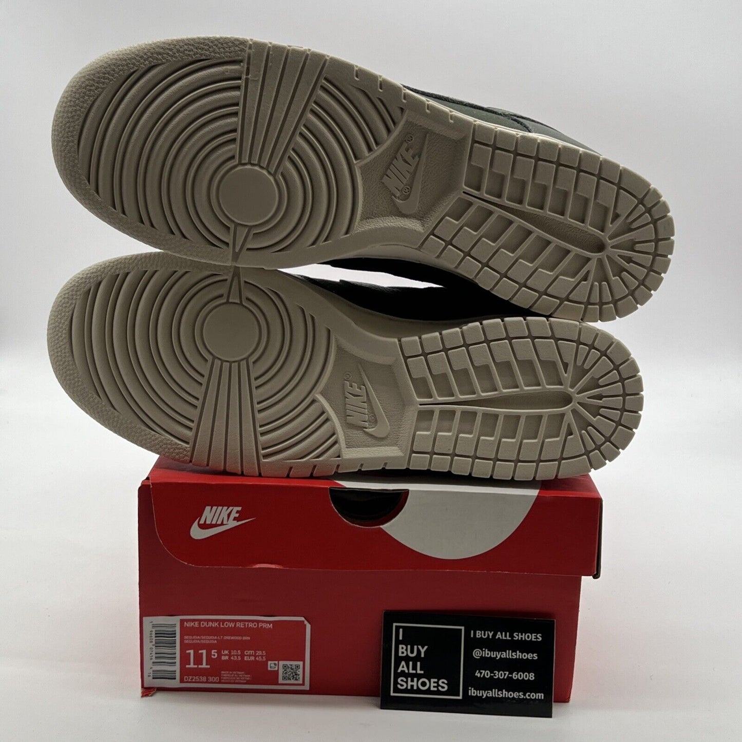 Size 11.5 - Nike Dunk Premium Low Sequoia (DZ2538-300)