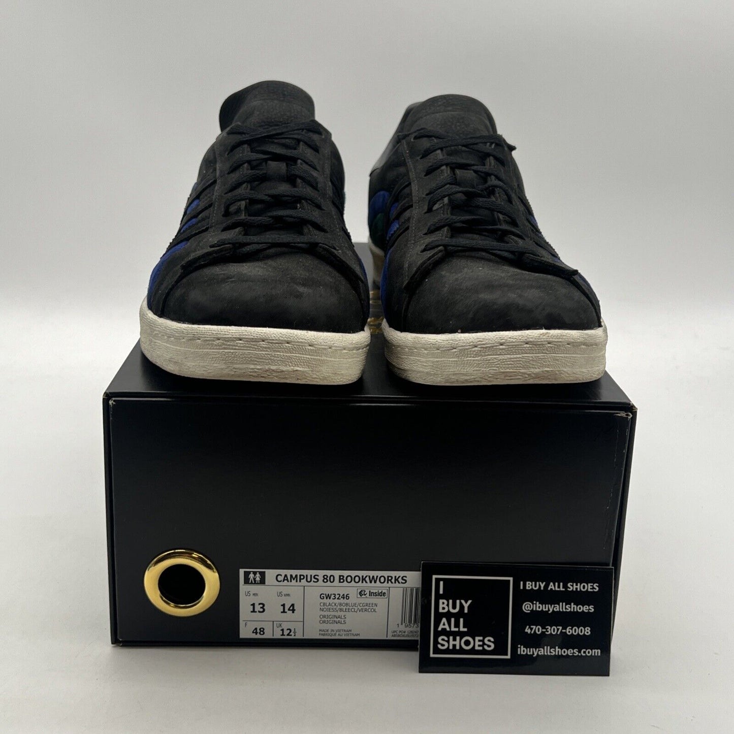 Size 13 - Adidas Book Works x Campus 80s Jazz (GW3246)