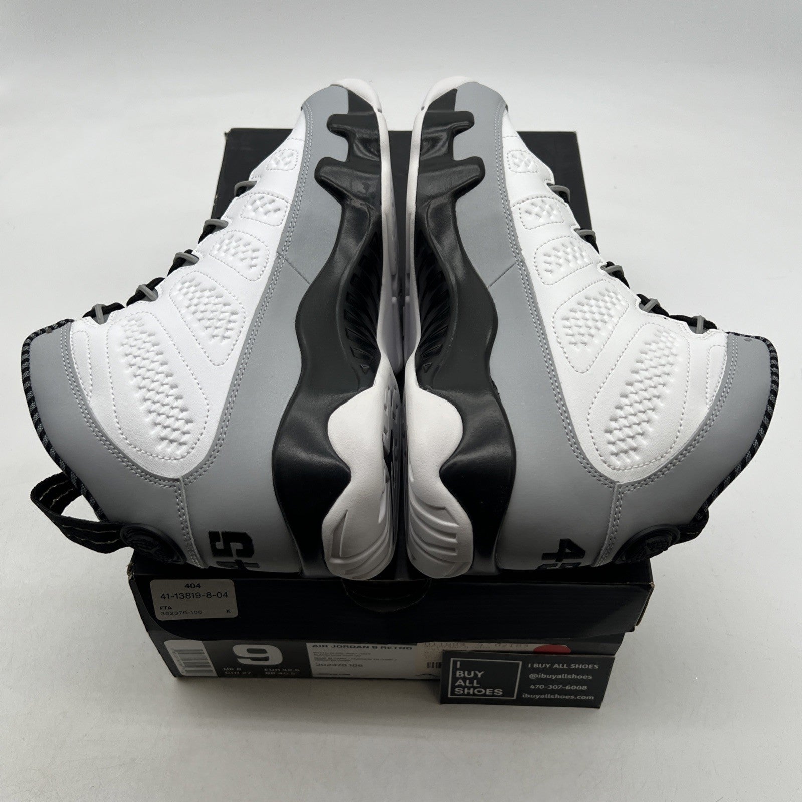 Size 9 - Air Jordan 9 Retro Barons (302370-106)