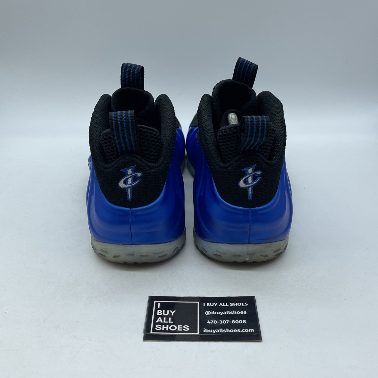 Size 10.5 - Nike Air Foamposite One 2024 Royal Blue Black Suede (FQ8181-511)