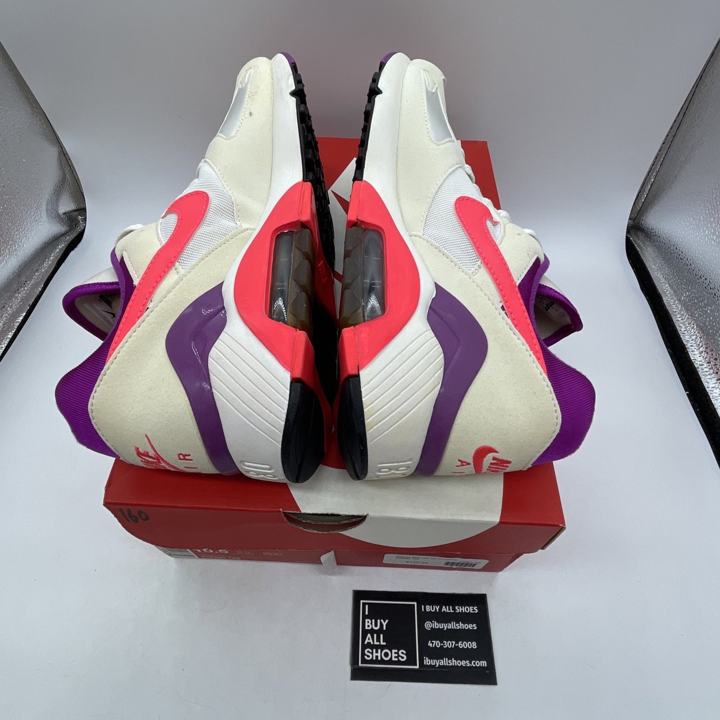 Size 10.5 - Nike Air Max 180 QS Laser Crimson (626960-165)