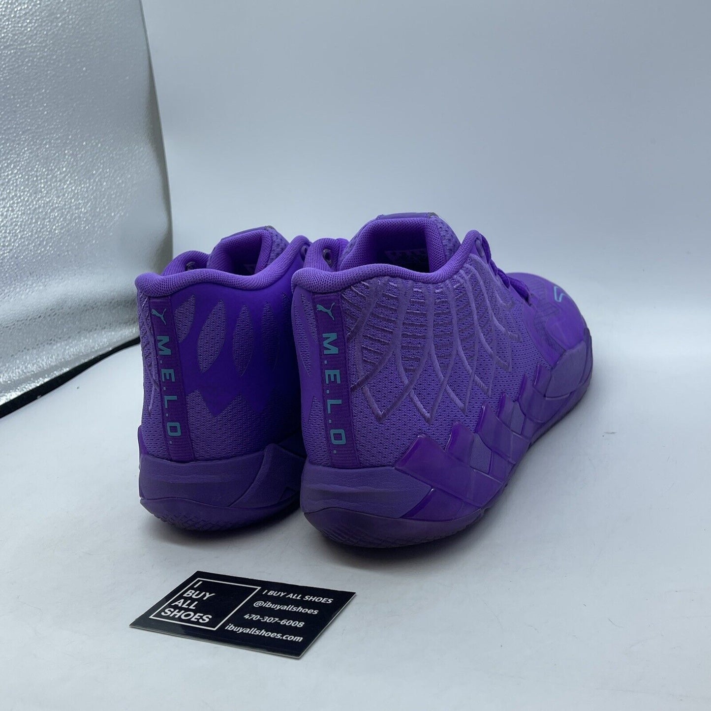 Size 12 - PUMA MB.01 Queen City Purple Blue Suede Leather (377237-10)