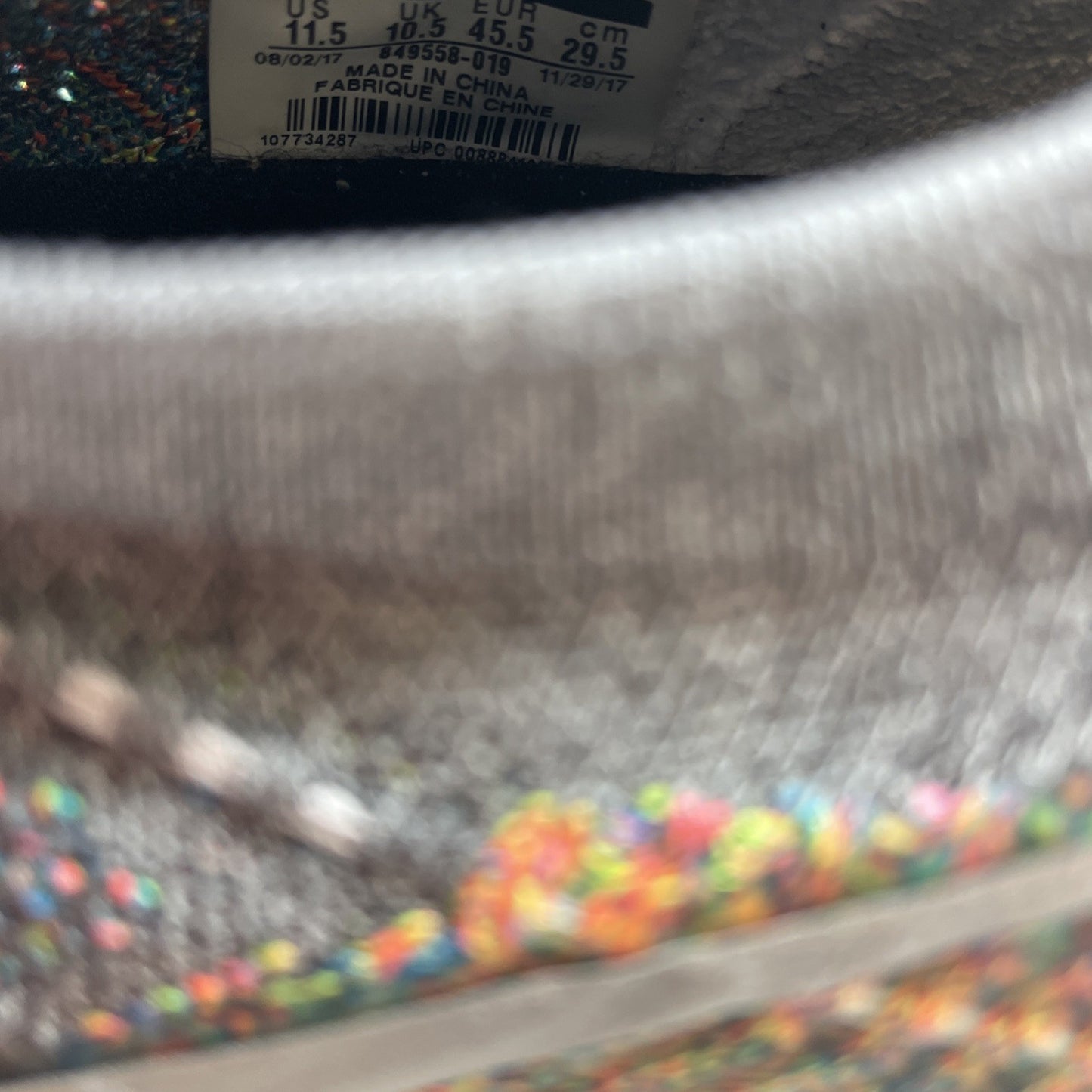 Size 11.5 - Nike Air VaporMax Grey Multi (849558-019)
