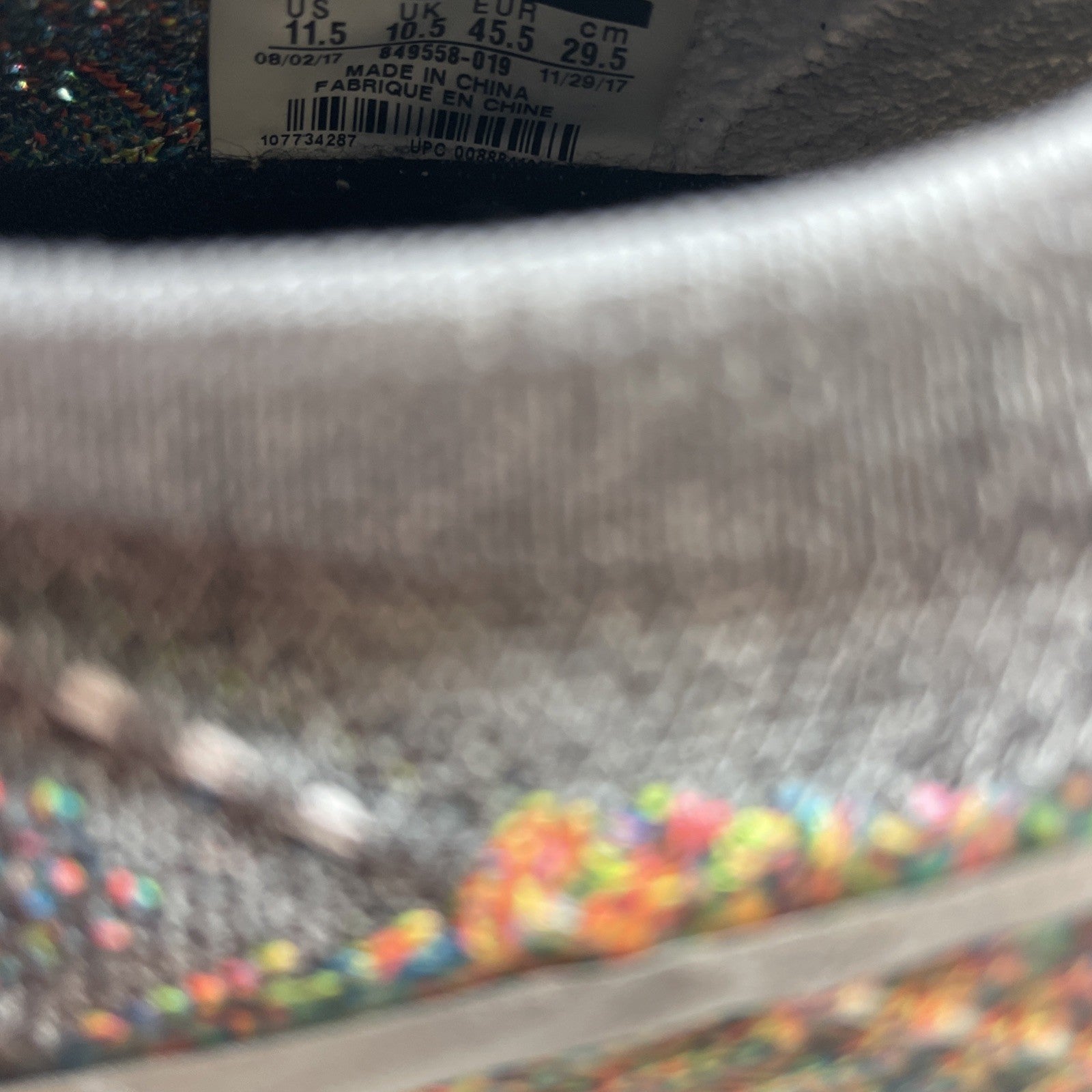 Size 11.5 - Nike Air VaporMax Grey Multi (849558-019)