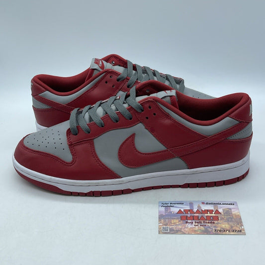 Size 11 - Nike Dunk Low SP UNLV 2021 Red Grey White Leather (DD1391-002)