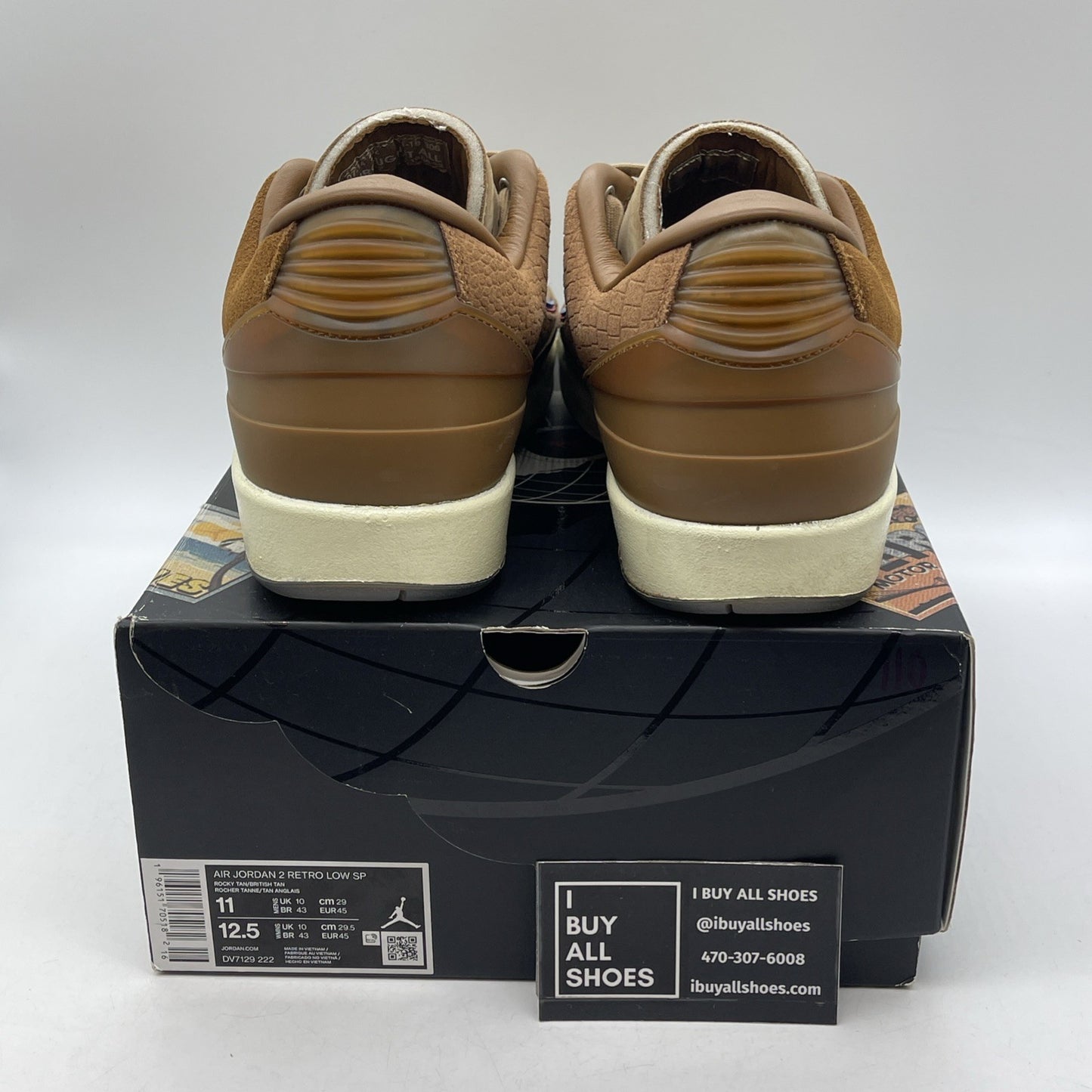 Size 11 - Nike Air Jordan 2 Retro Low Two 18 Brown (DV7129-222)