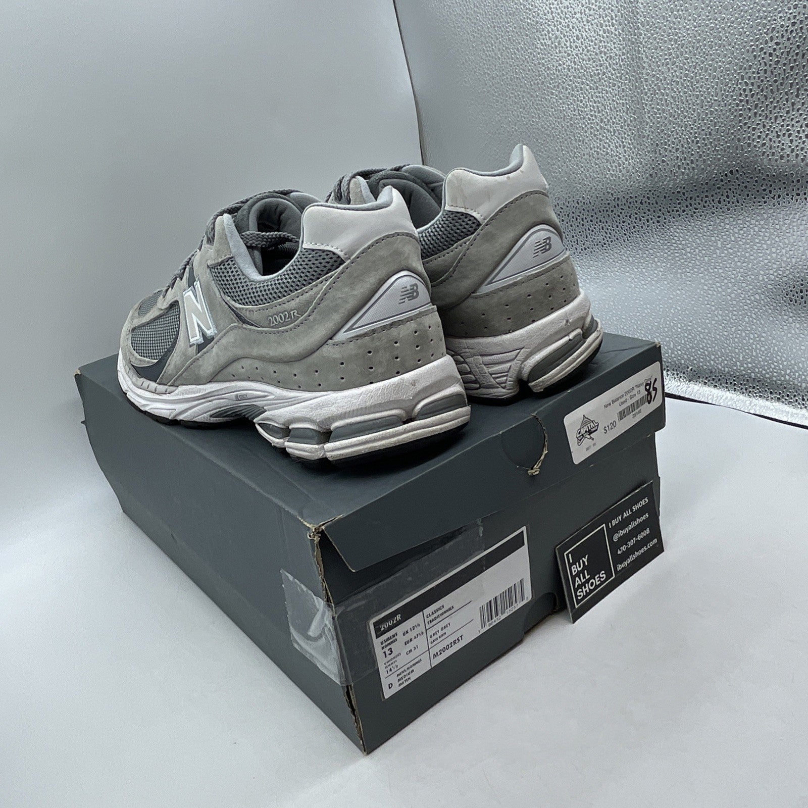 Size 13 - New Balance 2002R Steel Orca (M2002RST)