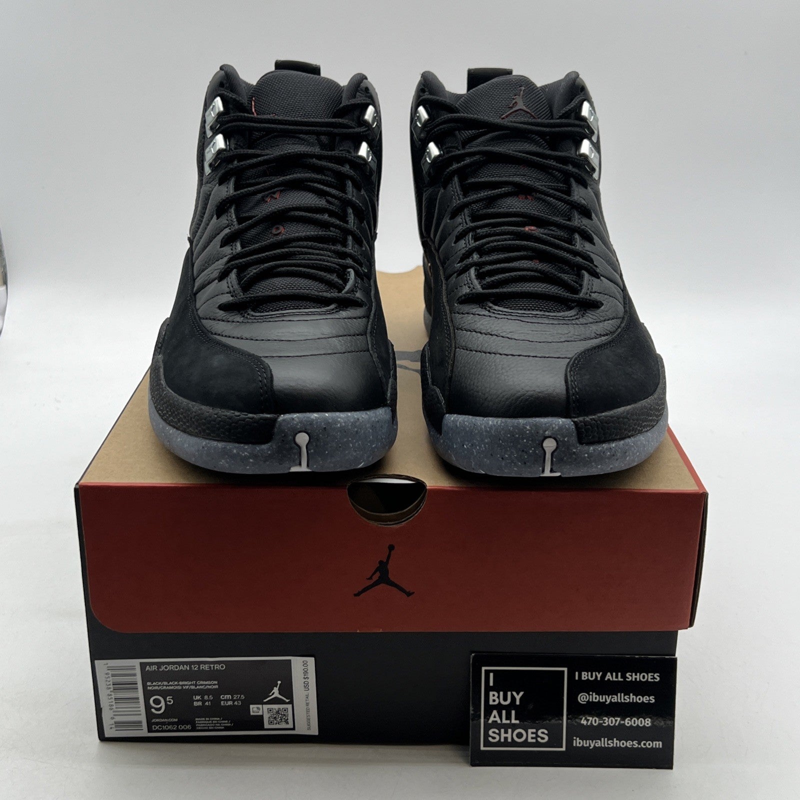 Size 9.5 - Air Jordan 12 Utility Grind (DC1062-006).