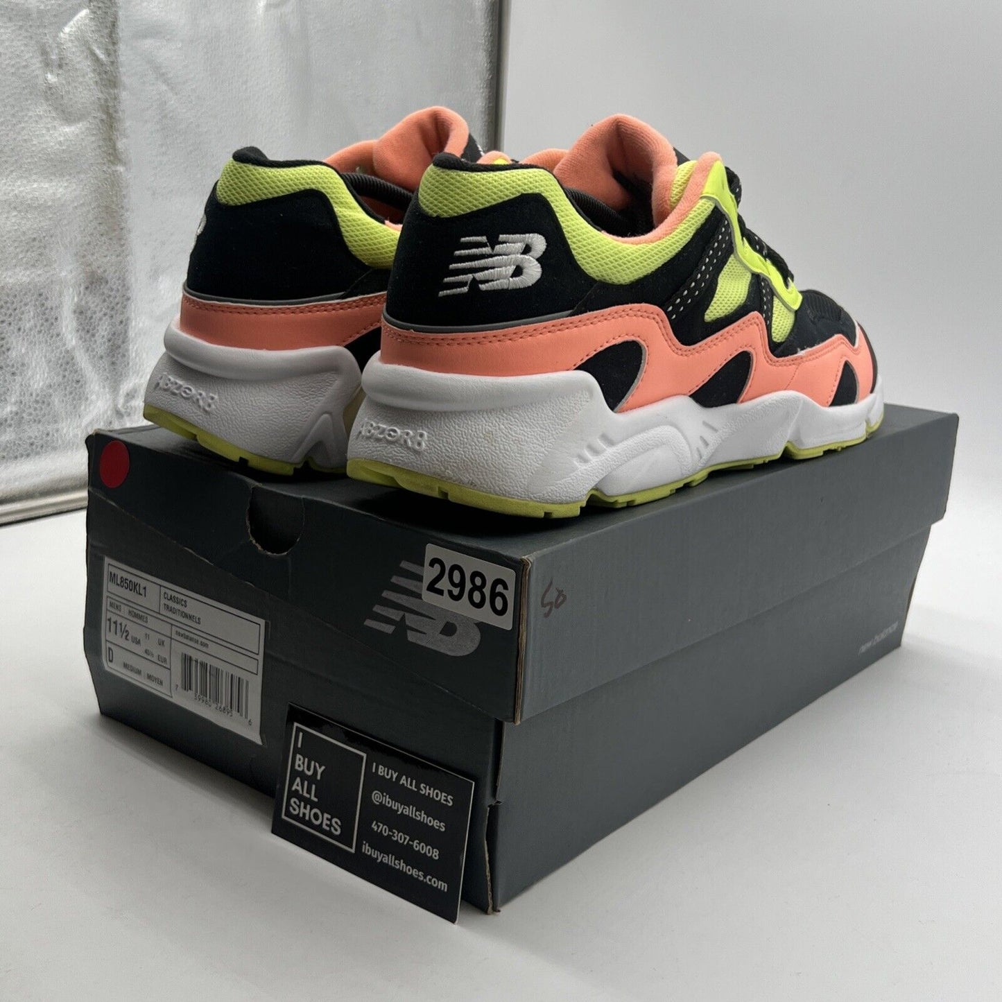 Size 11.5 - New Balance Kawhi Leonard x 850 Sunrise (ML850KL1)