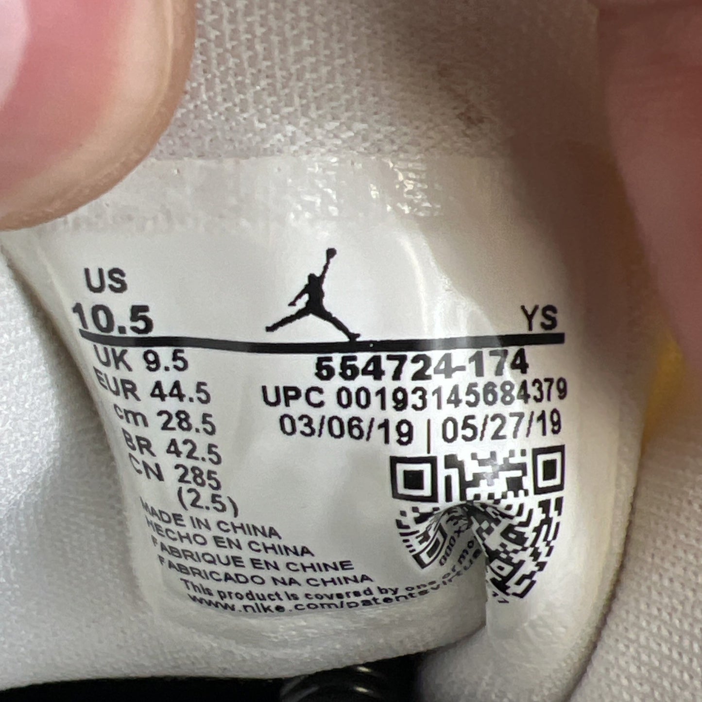 Size 10.5 - Air Jordan 1 Mid Obsidian (554724-174)