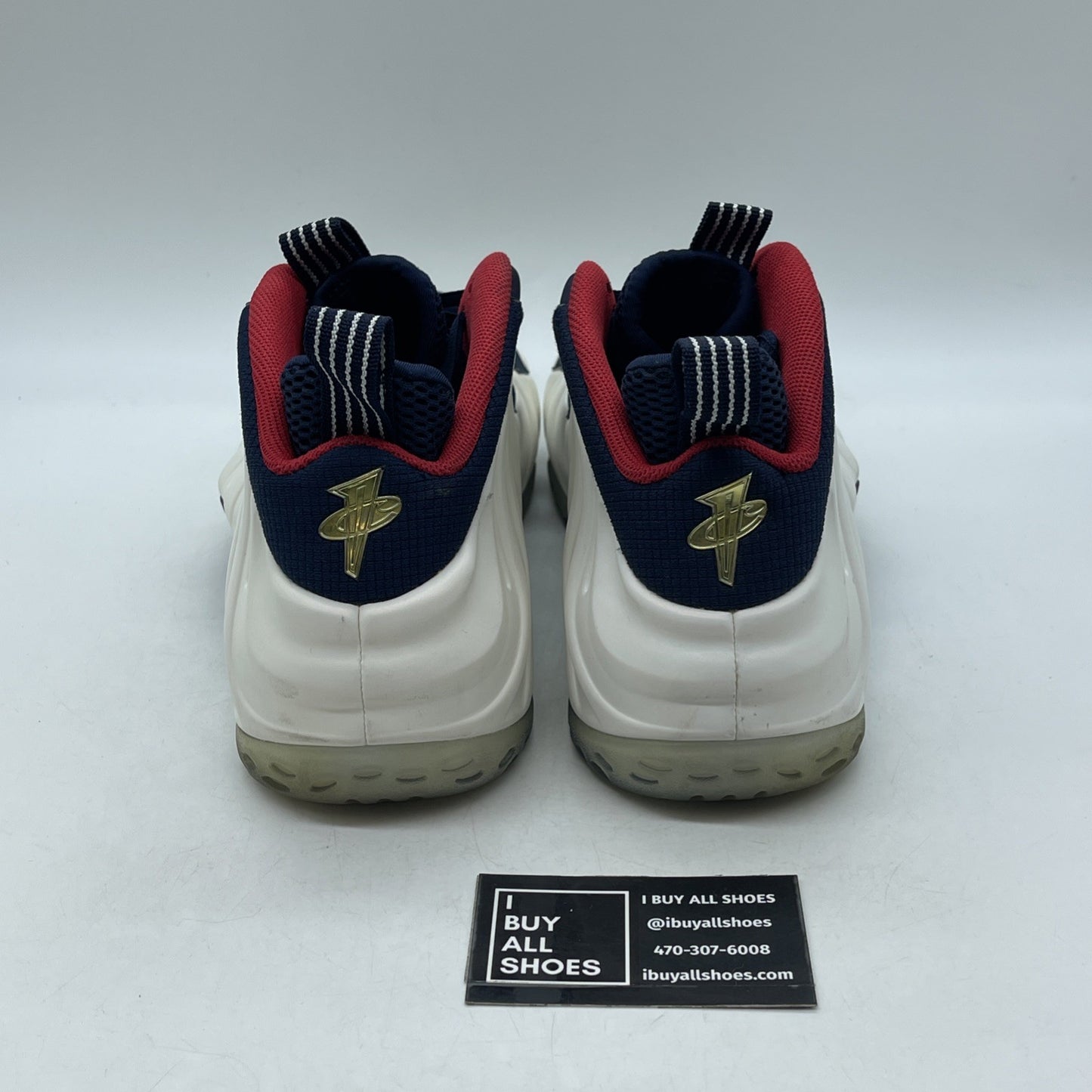 Size 11.5 - Nike Air Foamposite One PRM Olympic (575420-400)