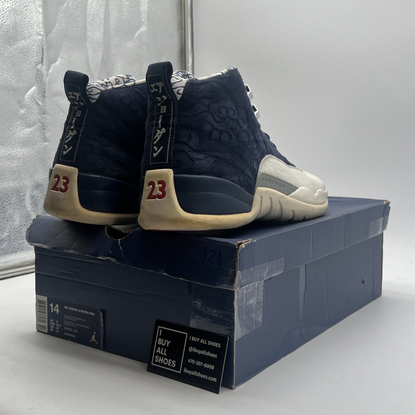 Size 14 - Air Jordan 12 Retro International Flight (BV8016-455)