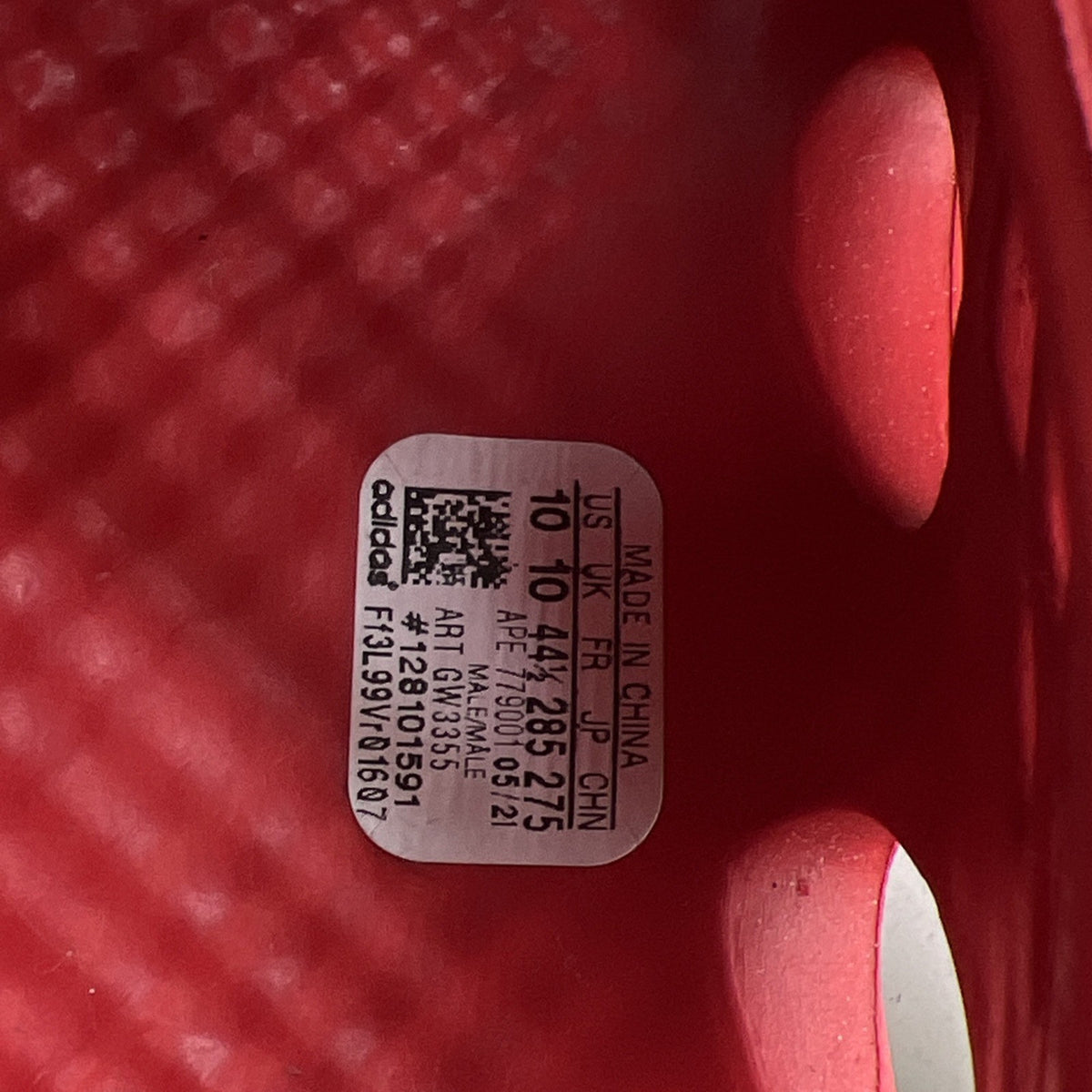 Size 10 - adidas Yeezy Foam Runner Vermillion (GW3355)