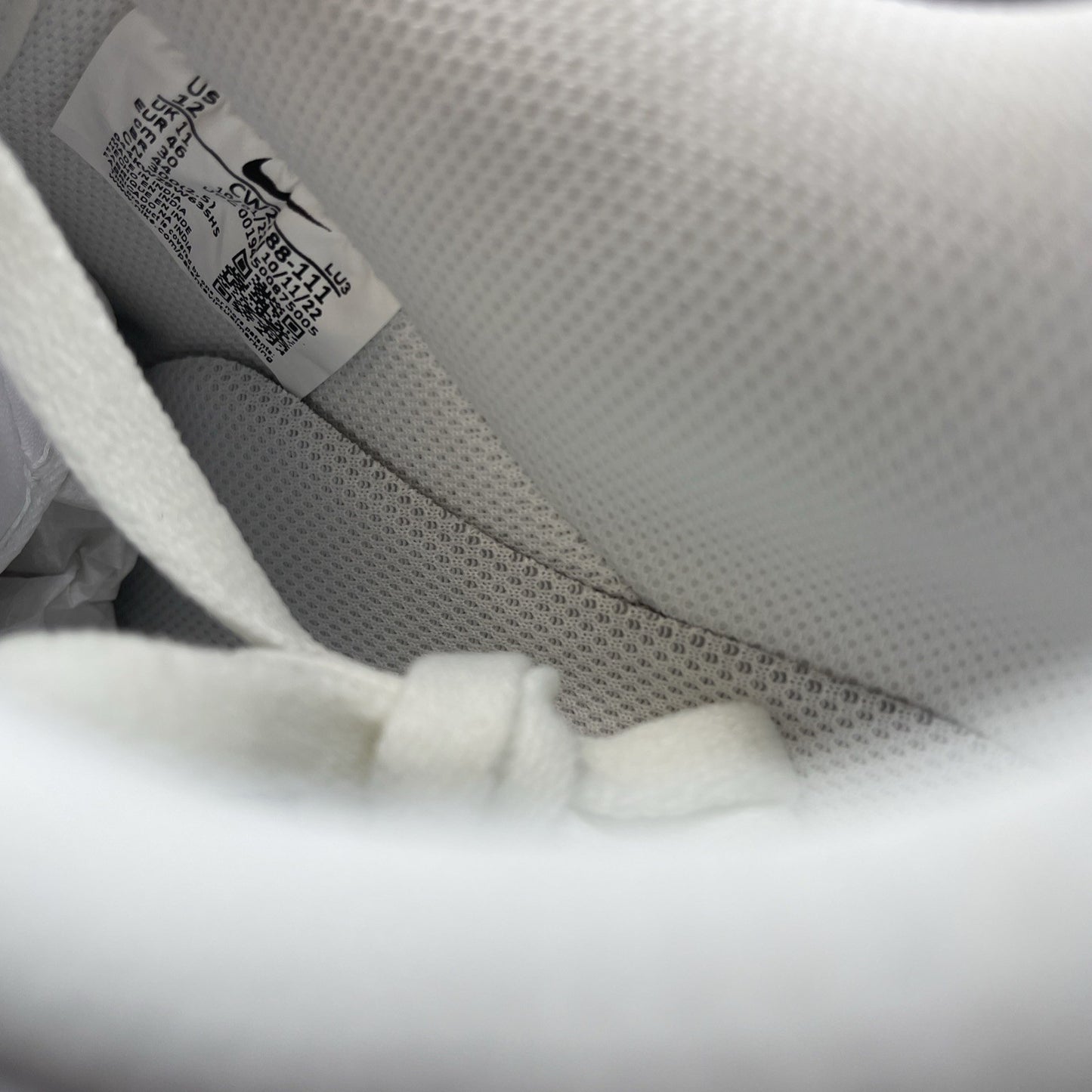 Size 12 - Nike Air Force 1 '07 Low Triple White (CW2288-111)
