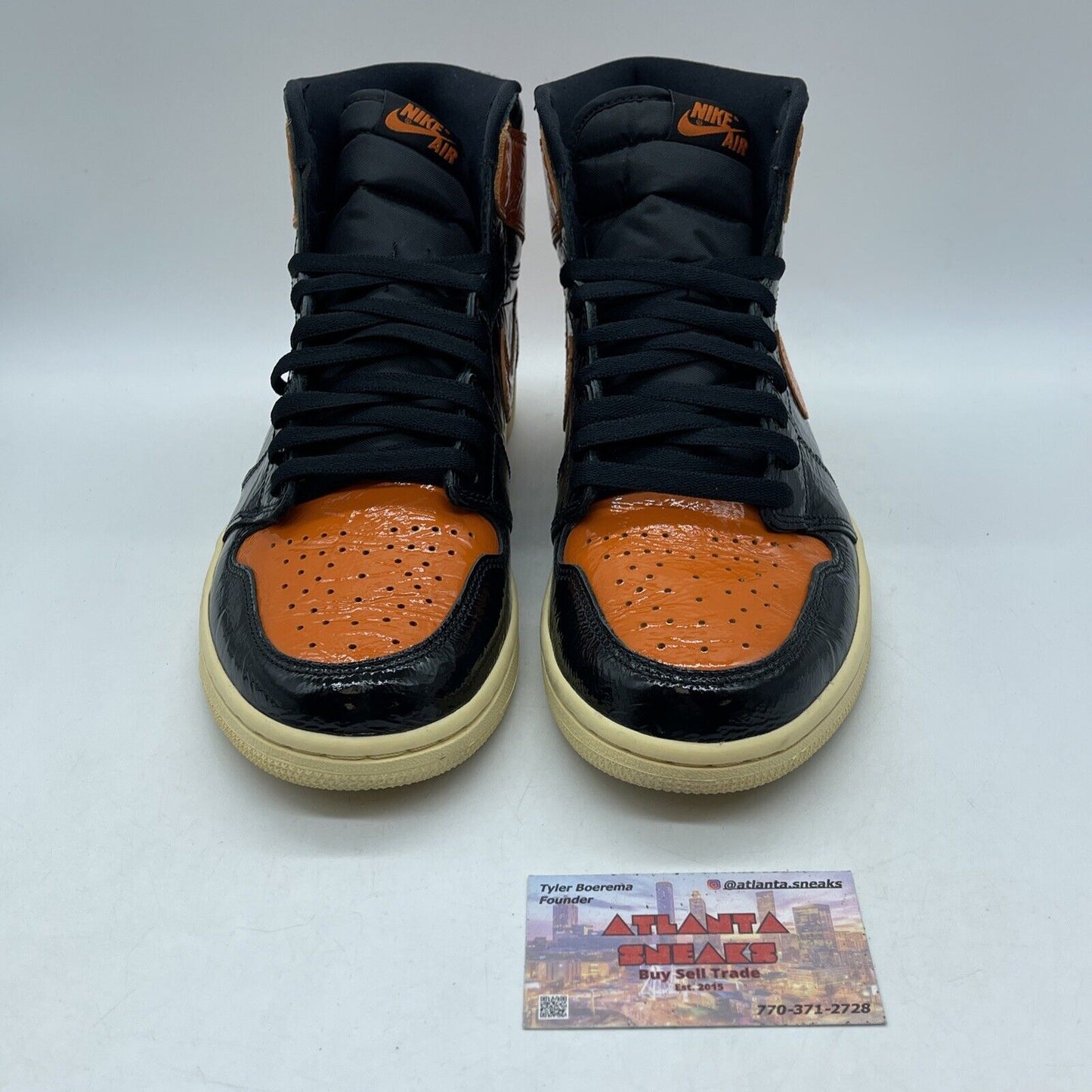 Size 10.5 - Jordan 1 Retro OG High Shattered Backboard 3.0 Leather (555088-028)