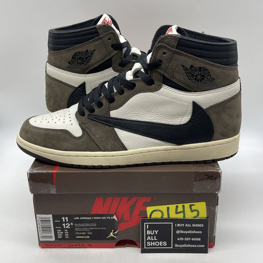 Size 11 - Air Jordan 1 Retro OG x Travis Scott High Mocha (CD4487-100)