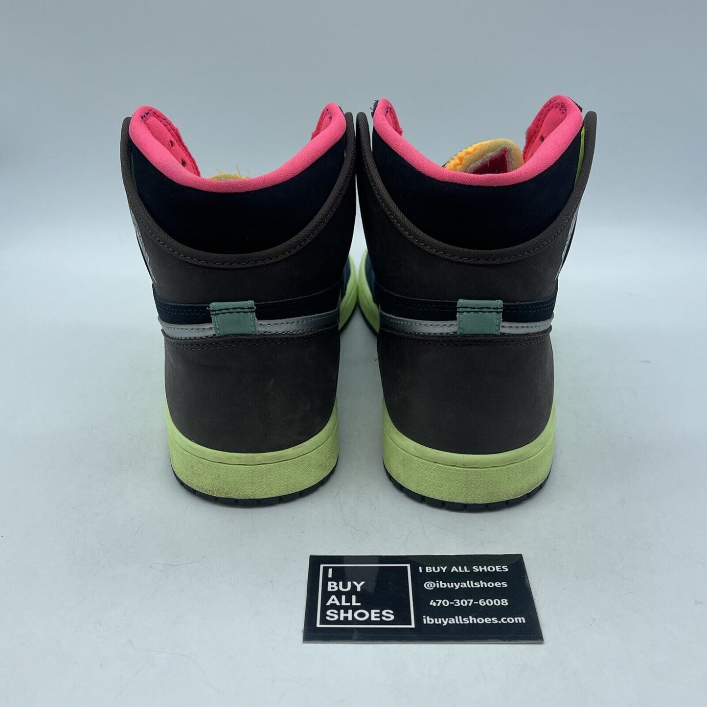 Size 10 - Jordan 1 Retro High Tokyo Bio Hack Suede Leather (555088-201)